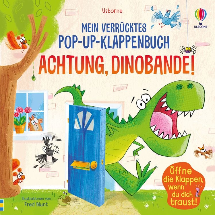 Produktbild: Mein verr&uuml;cktes Pop-up-Klappenbuch: Achtung, Dinobande!
