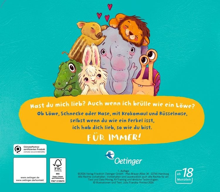 Produktbild: Ich hab dich immer lieb!