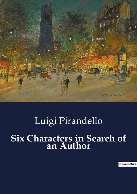 Produktbild: Six Characters in Search of an Author