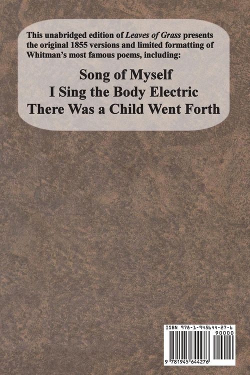 Produktbild: Leaves of Grass