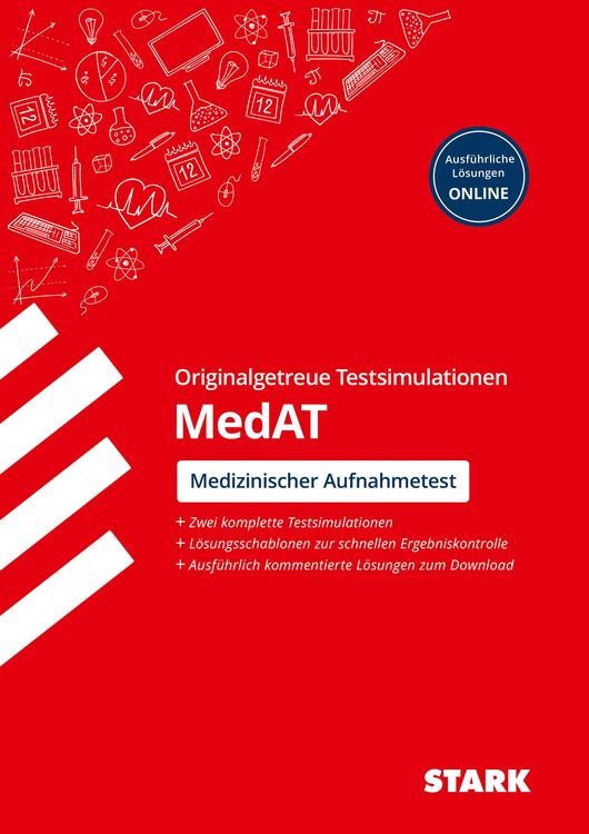 Bild vom Artikel STARK Testsimulationen MedAT 2021/2022 - Testaufgaben mit Lösungen vom Autor Felix Segger