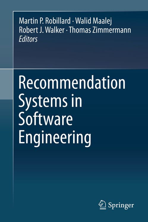 Produktbild: Recommendation Systems in Software Engineering
