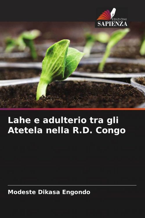 Produktbild: Lahe e adulterio tra gli Atetela nella R.D. Congo
