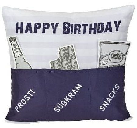Produktbild: Sofahelden Happy Birthday blau