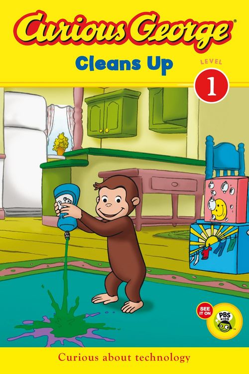 Produktbild: Curious George Cleans Up (CGTV Read-aloud)