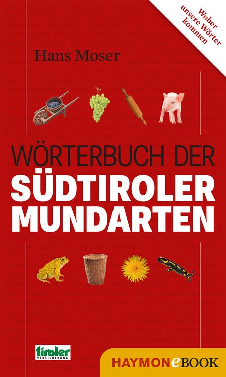 Produktbild: Wörterbuch der Südtiroler Mundarten