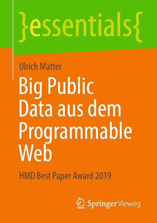 Produktbild: Big Public Data aus dem Programmable Web