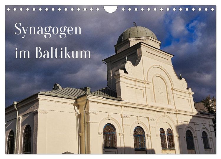 Produktbild: Synagogen im Baltikum (Wandkalender 2026 DIN A4 quer), CALVENDO Monatskalender