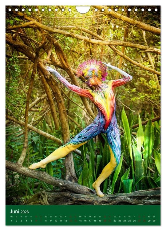 Produktbild: Tropical Artventures (Wandkalender 2026 DIN A4 hoch), CALVENDO Monatskalender