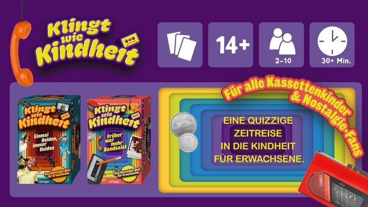 Produktbild: Klingt wie Kindheit. Fr&uuml;her war mehr Bandsalat