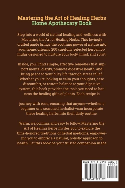 Produktbild: Mastering the Art of Healing Herbs Home Apothecary Book
