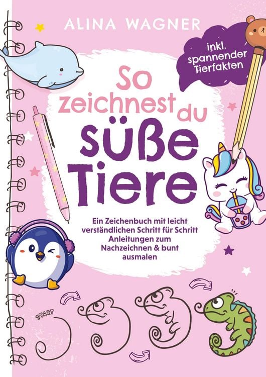 Produktbild: So zeichnest du s&uuml;&szlig;e Tiere