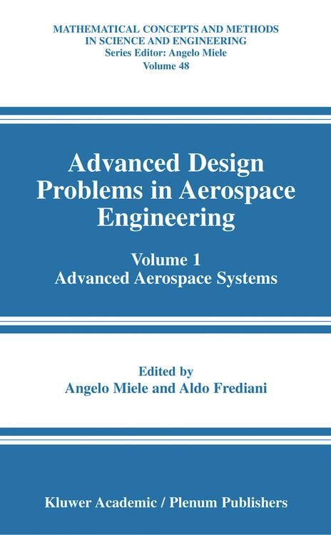 Produktbild: Advanced Design Problems in Aerospace Engineering