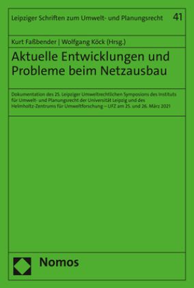 Produktbild: Aktuelle Entwicklungen und Probleme beim Netzausbau