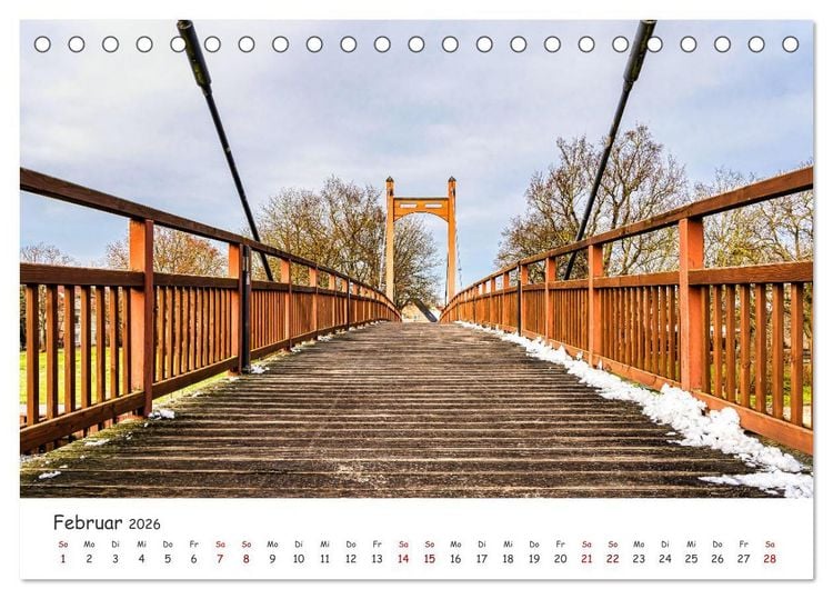 Produktbild: Anklam und Umgebung (Tischkalender 2026 DIN A5 quer), CALVENDO Monatskalender