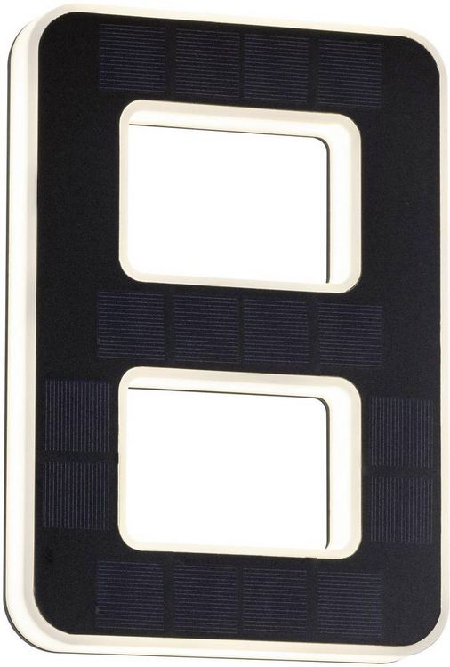 Produktbild: Paulmann 79849 Solar-Hausnummernleuchte 0.20W Warmwei&szlig; Schwarz