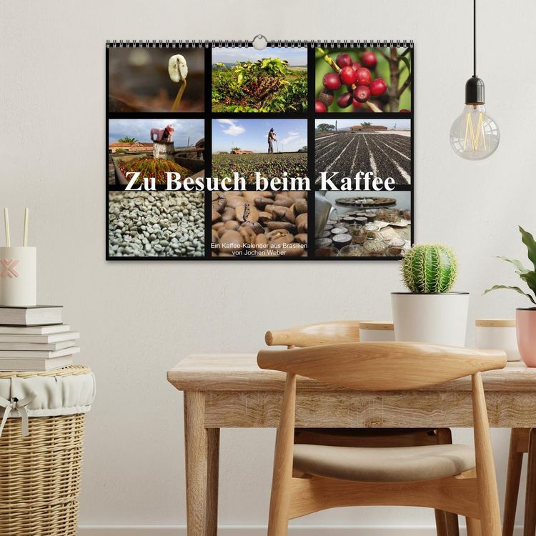 Produktbild: Zu Besuch beim Kaffee (Wandkalender 2026 DIN A3 quer), CALVENDO Monatskalender