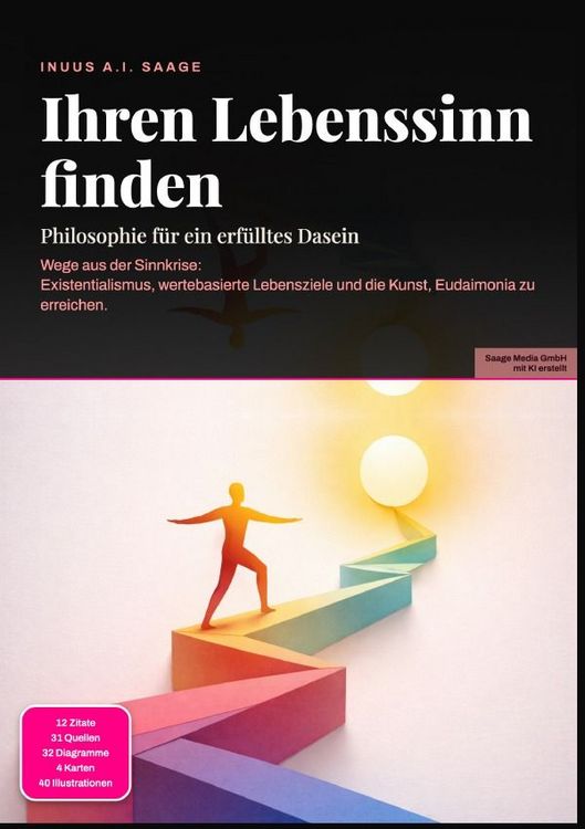 Produktbild: Ihren Lebenssinn finden: Philosophie f&uuml;r ein erf&uuml;lltes Dasein
