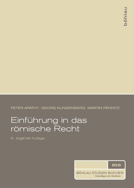 Produktbild: Einf&uuml;hrung in das r&ouml;mische Recht
