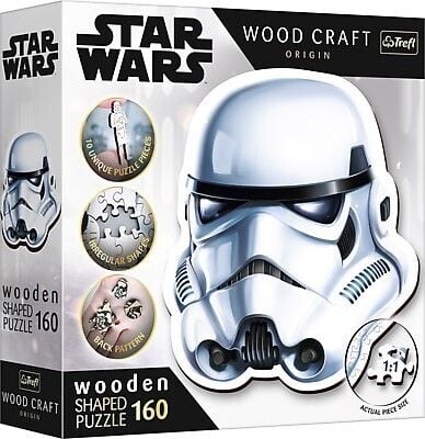 Produktbild: Holz Puzzle 160 Star Wars - Stormtrooper Helm