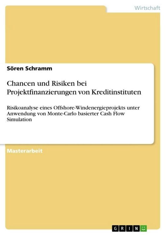 Produktbild: Chancen und Risiken bei Projektfinanzierungen von Kreditinstituten
