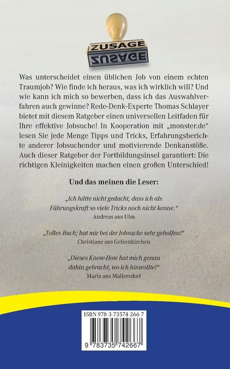 Produktbild: Traumjob durch Kleinigkeiten