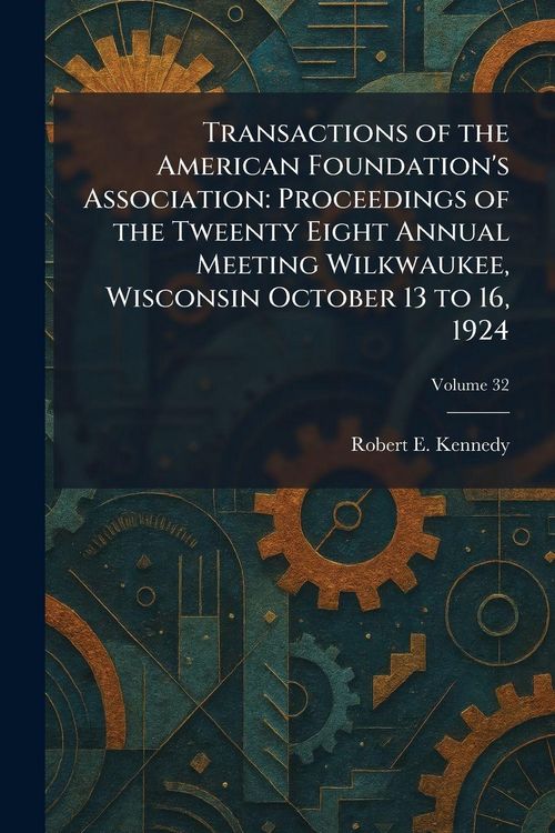 Produktbild: Transactions of the American Foundation's Association