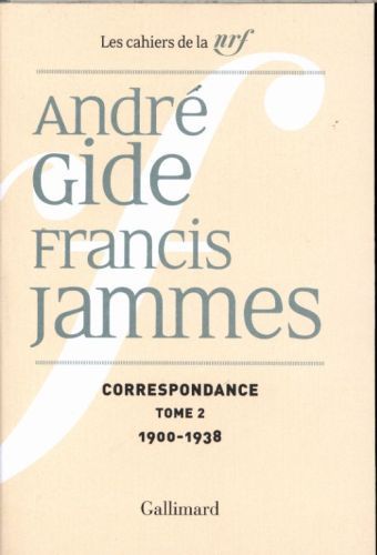 Produktbild: Correspondance Gide-Jammes