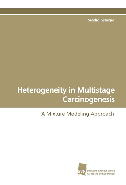 Produktbild: Heterogeneity in Multistage Carcinogenesis