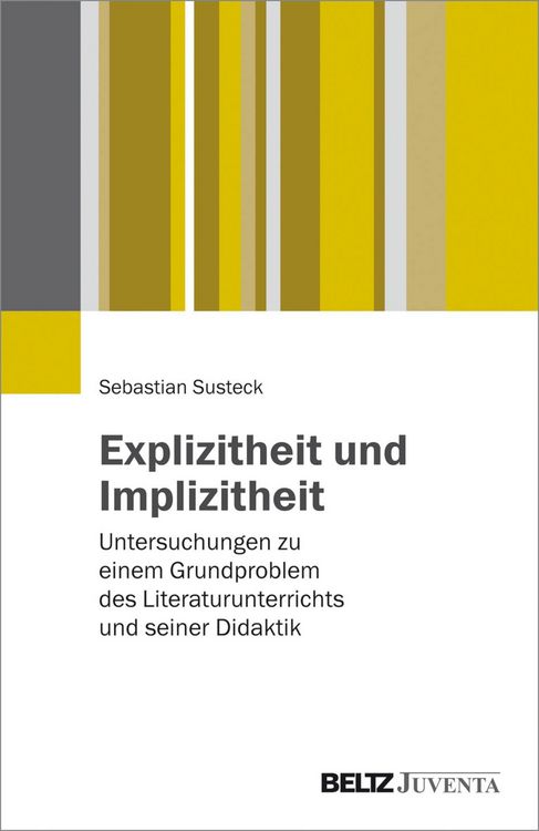 Produktbild: Explizitheit und Implizitheit