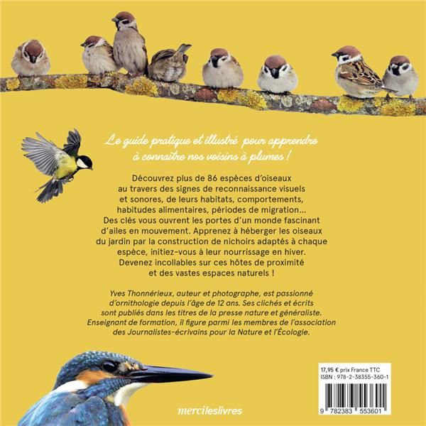 Produktbild: Le guide amoureux des oiseaux du jardin et des grands espaces