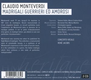 Produktbild: Madrigals,Book 8