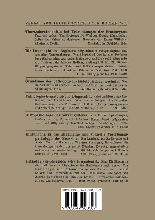 Produktbild: Taschenbuch der Pathologisch-Histologischen Untersuchungsmethoden