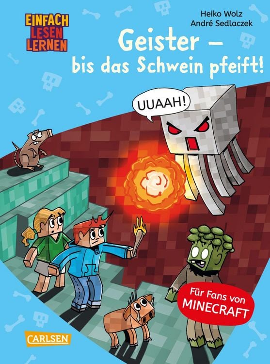 Produktbild: Minecraft 6: Geister – bis das Schwein pfeift!
