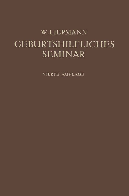 Produktbild: Das Geburtshilfliche Seminar