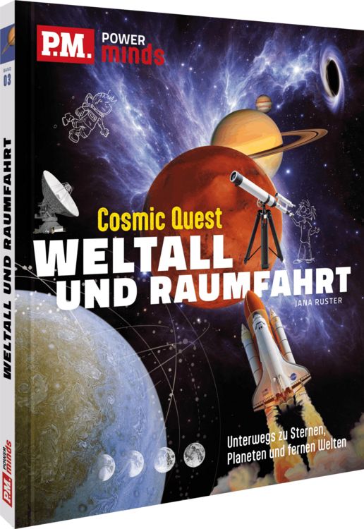 Produktbild: P.M. Power Minds: Weltall und Raumfahrt - Cosmic Quest