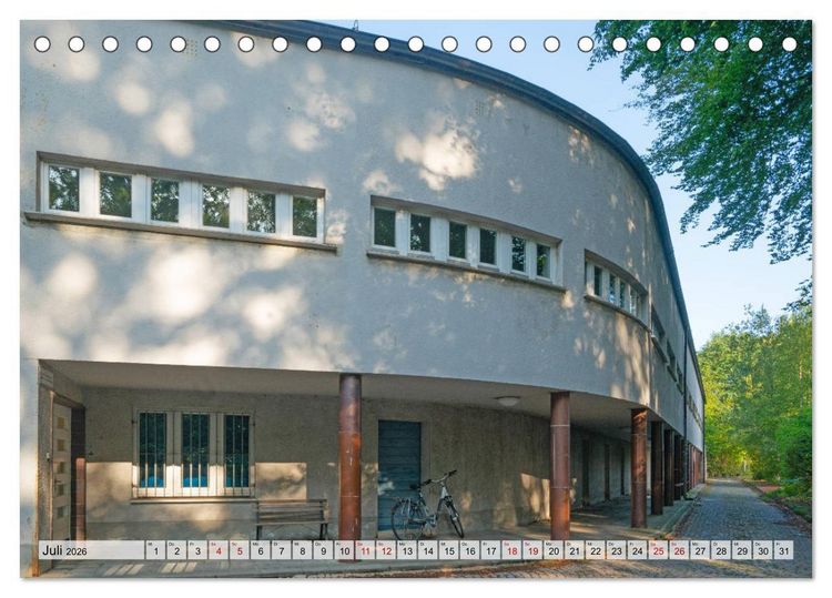 Produktbild: Bauhaus-Architektur in Essen (Tischkalender 2026 DIN A5 quer), CALVENDO Monatskalender