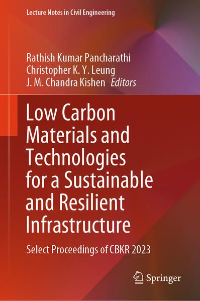Produktbild: Low Carbon Materials and Technologies for a Sustainable and Resilient Infrastructure
