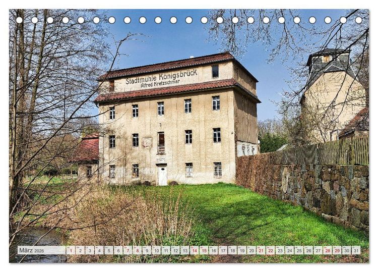 Produktbild: K&ouml;nigsbr&uuml;ck Einblicke - Ausblicke (Tischkalender 2026 DIN A5 quer), CALVENDO Monatskalender