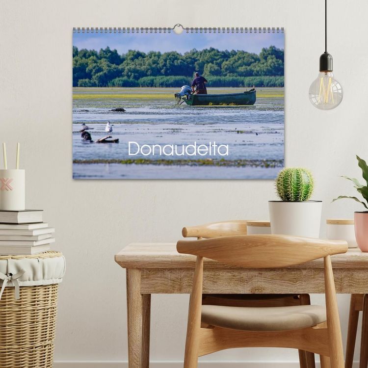 Produktbild: Donau-Delta (Wandkalender 2027 DIN A3 quer), CALVENDO Monatskalender