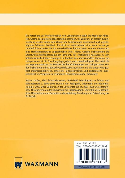 Produktbild: Selbstwirksamkeit und Unterrichtsqualit&auml;t