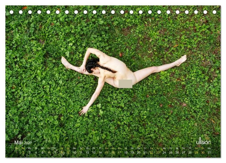 Produktbild: YOGA - naturverbunden (Tischkalender 2027 DIN A5 quer), CALVENDO Monatskalender