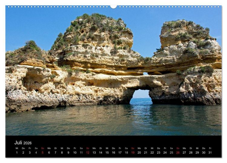 Produktbild: Glanzlichter Portugals (Wandkalender 2026 DIN A2 quer), CALVENDO Monatskalender