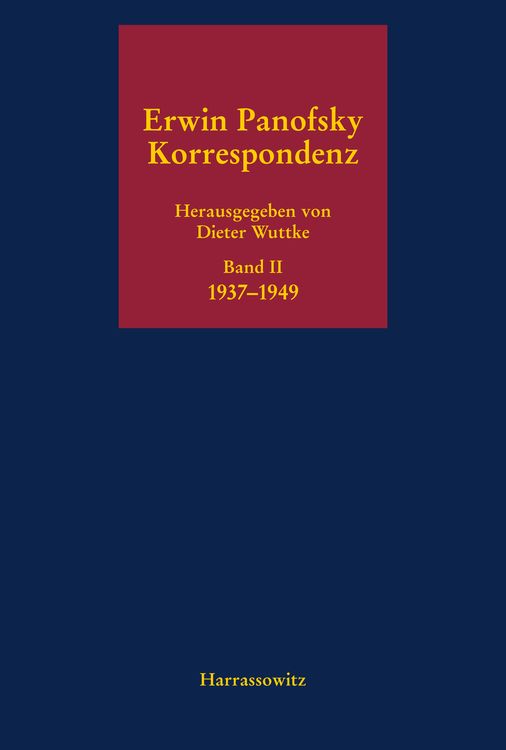 Produktbild: Erwin Panofsky - Korrespondenz Band 2