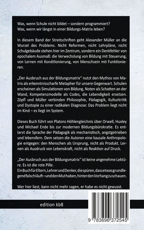 Produktbild: Ausbruch aus der Bildungsmatrix