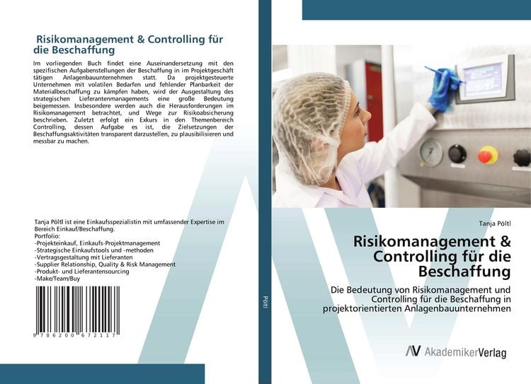 Produktbild: Risikomanagement & Controlling f&uuml;r die Beschaffung