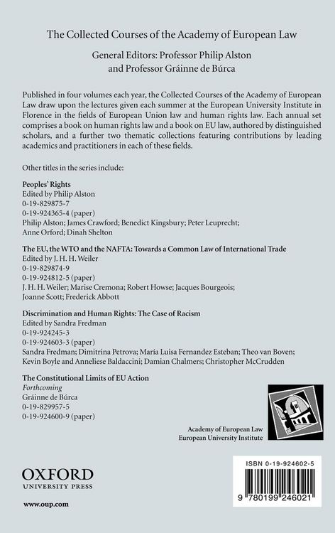 Produktbild: The European Court of Justice