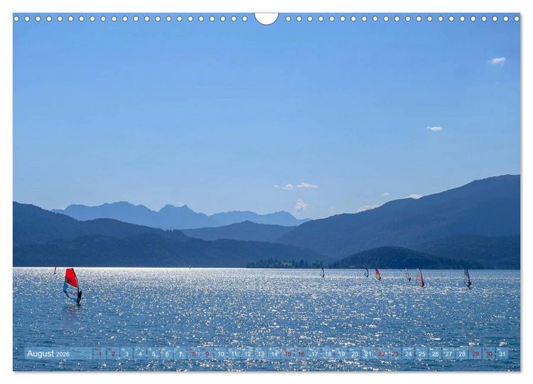 Produktbild: Garmisch Partenkirchen Land - Wasser und Berge sind Leben (Wandkalender 2026 DIN A3 quer), CALVENDO Monatskalender