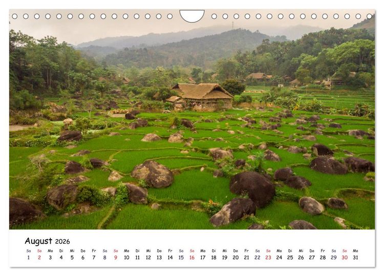 Produktbild: Vietnam aus der Luft (Wandkalender 2026 DIN A4 quer), CALVENDO Monatskalender