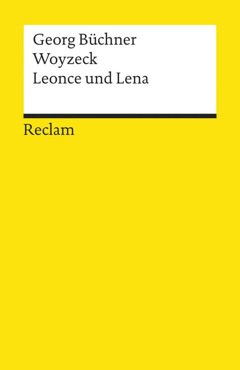 Produktbild: Woyzeck. Leonce und Lena